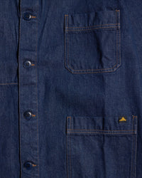 Le Mont St Michel Valmon Denim Work Jacket - Denim | Le Mont St Michel Jackets & Coats | JEANSTORE
