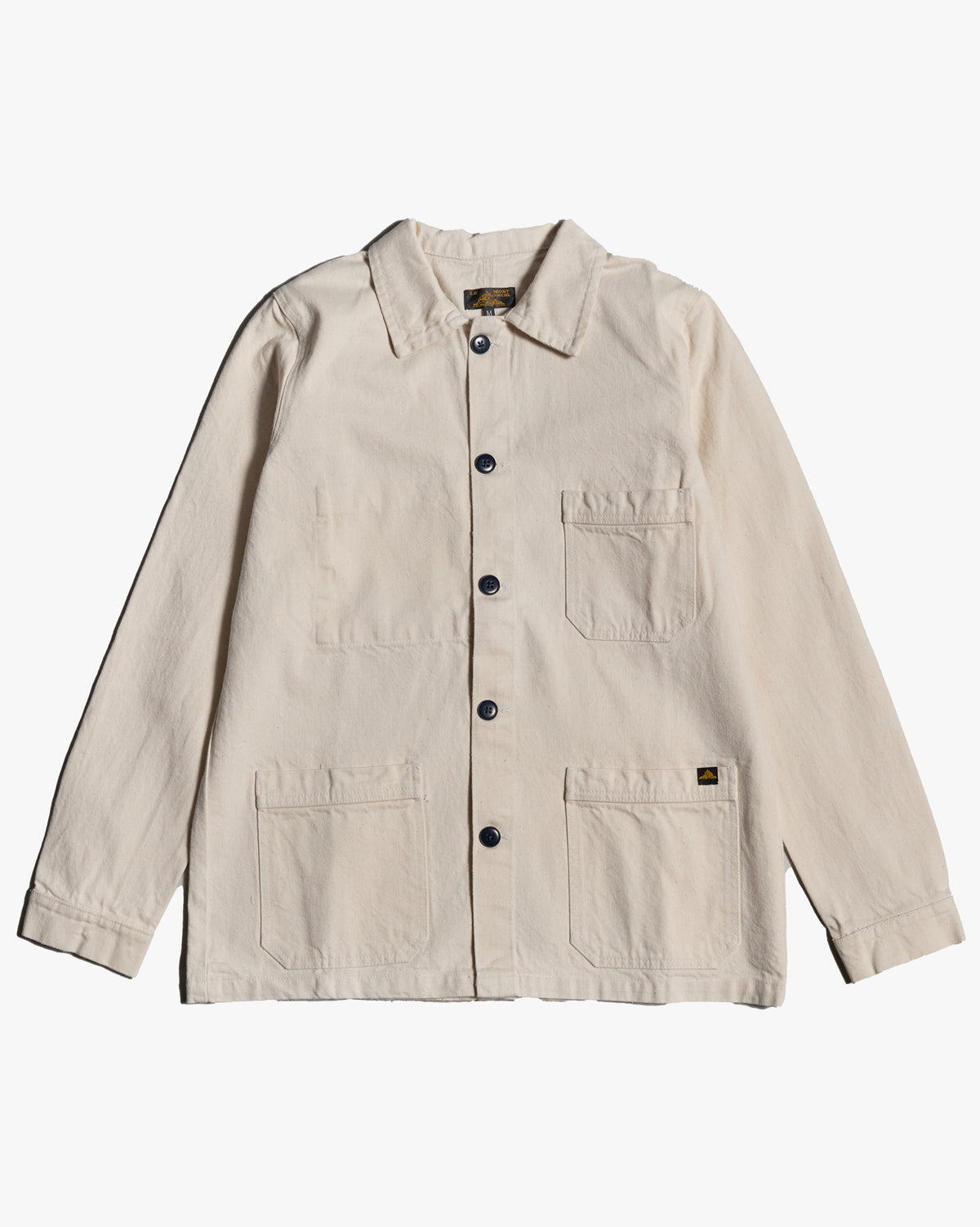 Le Mont St Michel Valmon Denim Work Jacket - Off White