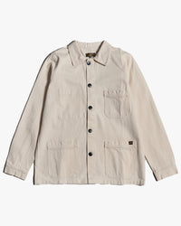 Le Mont St Michel Valmon Denim Work Jacket - Off White