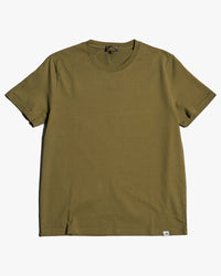 Le Mont St Michel Tobin Circular Knit Tee - Army | Le Mont St Michel T Shirts | JEANSTORE