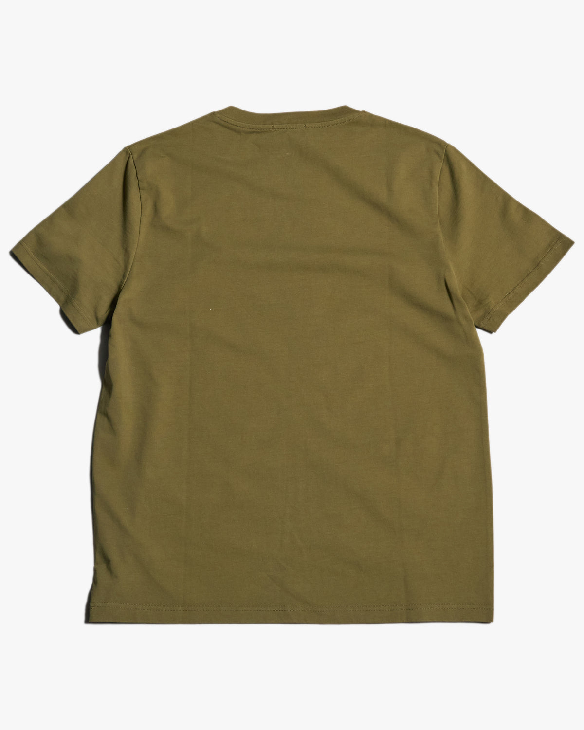 Le Mont St Michel Tobin Circular Knit Tee - Army | Le Mont St Michel T Shirts | JEANSTORE