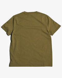 Le Mont St Michel Tobin Circular Knit Tee - Army | Le Mont St Michel T Shirts | JEANSTORE