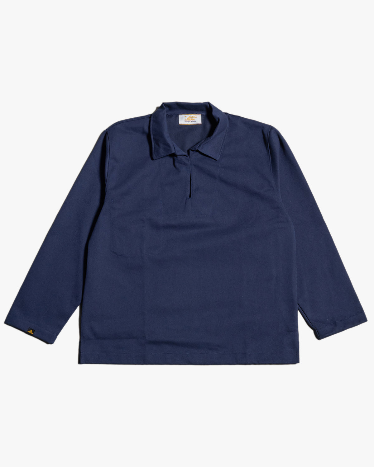 Le Mont St Michel Vilhelm Heavy Twill Vareuse - Navy