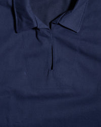 Le Mont St Michel Vilhelm Heavy Twill Vareuse - Navy