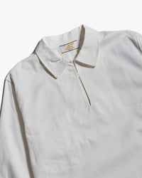 Le Mont St Michel Vilhelm Heavy Twill Vareuse - Off White | Le Mont St Michel Jackets & Coats | JEANSTORE