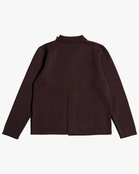 Le Mont St Michel Guino Wool Work Cardigan - Moka | Le Mont St Michel Sweaters & Knitwear | Jeanstore