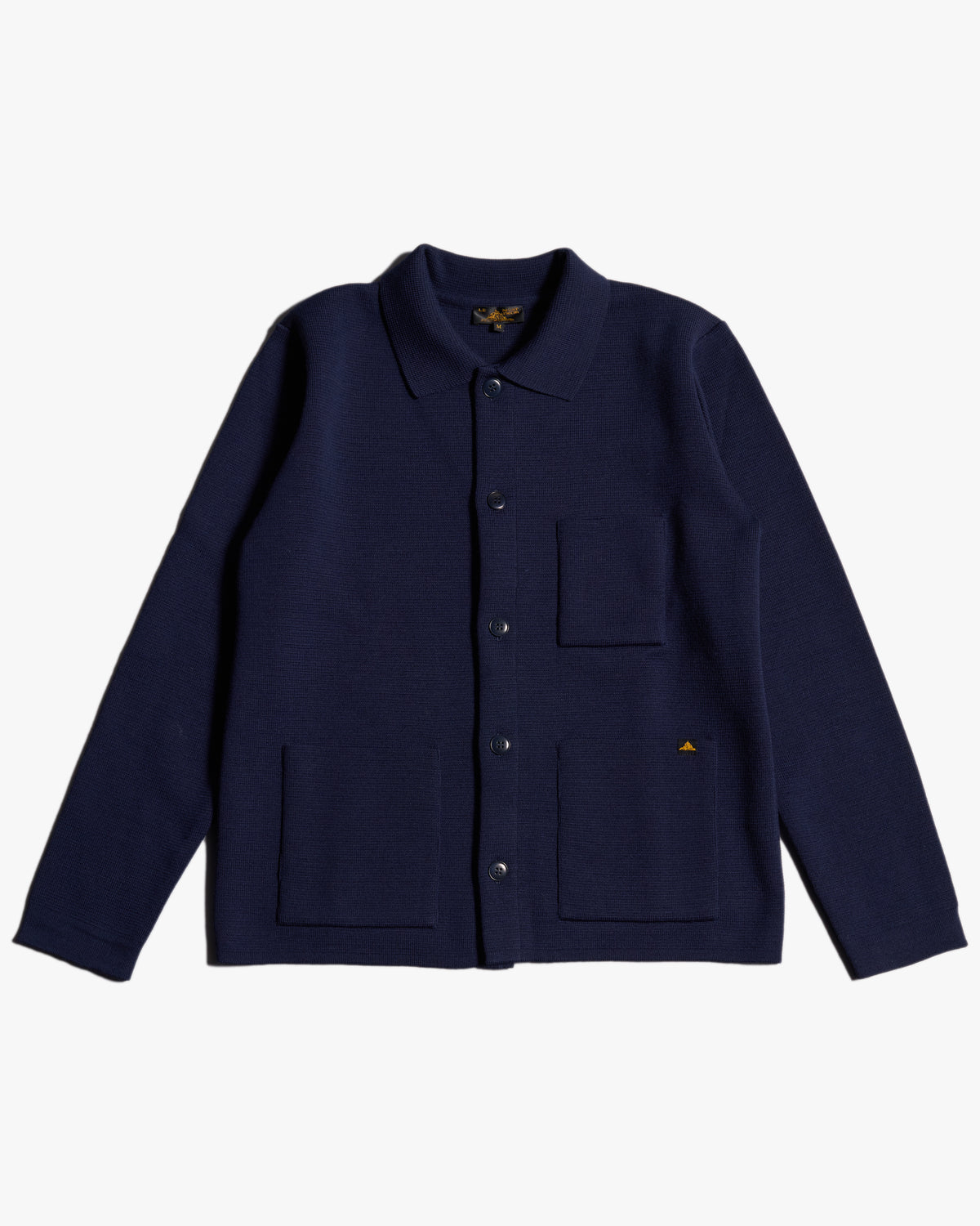 Le Mont St Michel Guino Wool Work Cardigan - Navy | Le Mont St Michel Sweaters & Knitwear | Jeanstore