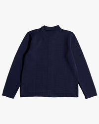 Le Mont St Michel Guino Wool Work Cardigan - Navy | Le Mont St Michel Sweaters & Knitwear | Jeanstore