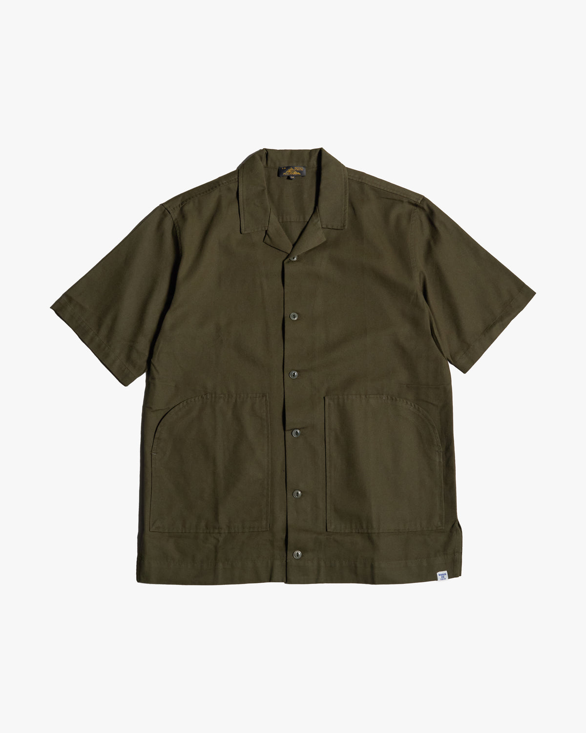 Le Mont St Michel Calao Oversized Shirt - Olive | Le Mont St Michel Shirts | JEANSTORE