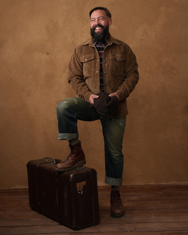 Pike Brothers 1967 CPO Shirt - Light Brass Corduroy