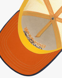 Stetson Lucky Miners Trucker Cap - Denim Blue / Off White | Stetson Hats | JEANSTORE