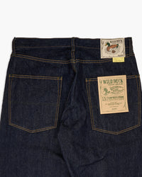 Big John Green Label M1011RC Wild Duck Yoshi Denim Wide Straight Selvedge Jeans - Indigo Onewash | Big John Jeans | JEANSTORE