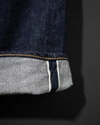 Big John Green Label M1011RC Wild Duck Yoshi Denim Wide Straight Selvedge Jeans - Indigo Onewash | Big John Jeans | JEANSTORE
