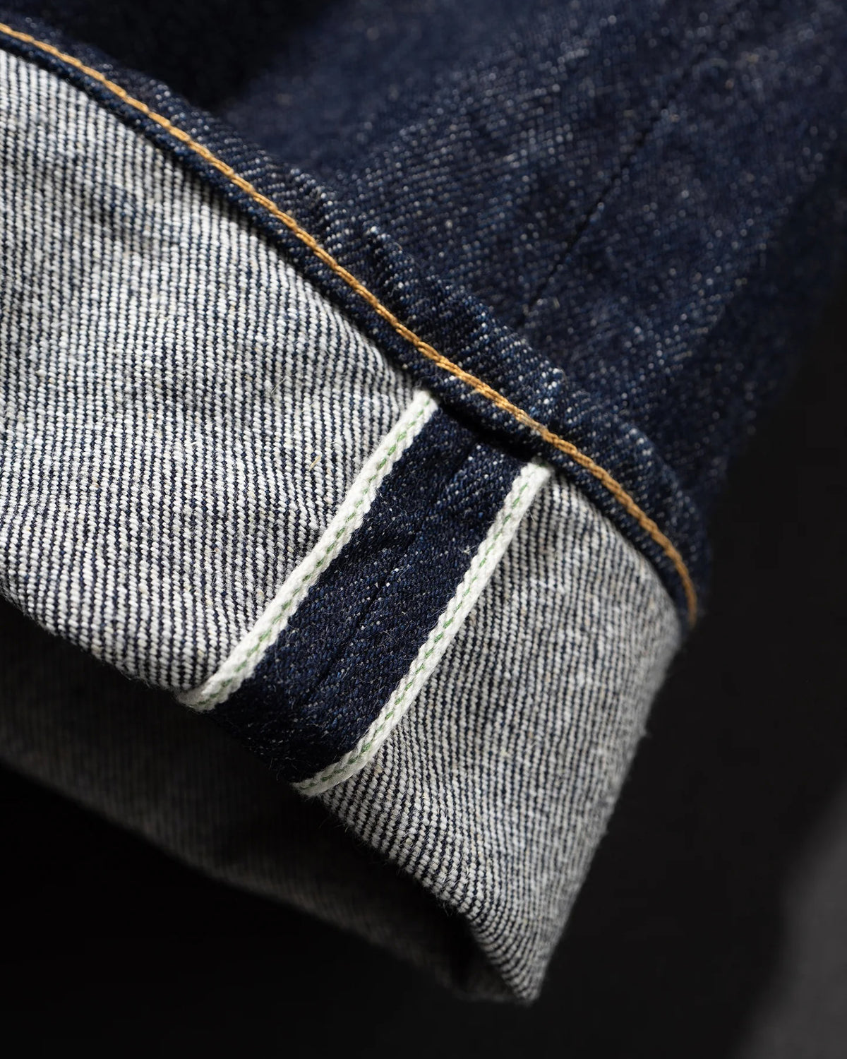 Big John Green Label M1011RC Wild Duck Yoshi Denim Wide Straight Selvedge Jeans - Indigo Onewash | Big John Jeans | JEANSTORE
