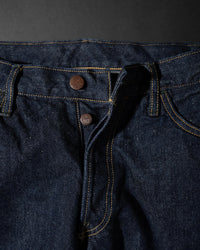 Big John Green Label M1011RC Wild Duck Yoshi Denim Wide Straight Selvedge Jeans - Indigo Onewash | Big John Jeans | JEANSTORE