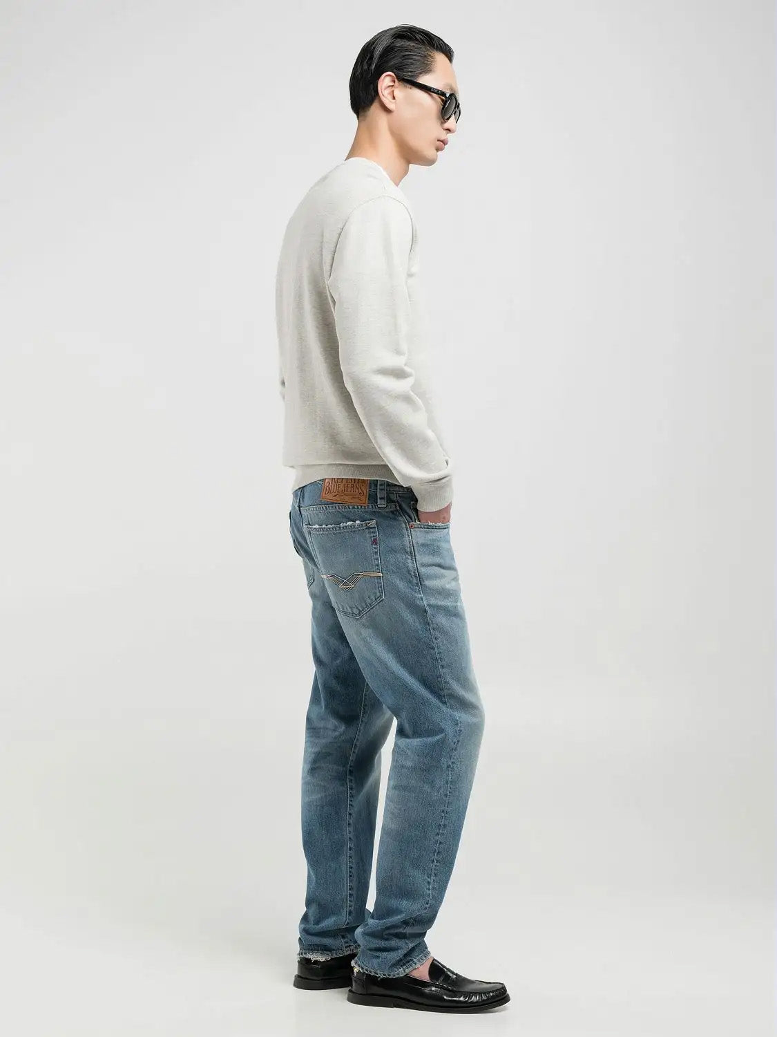 Replay Royal Eagle Neaal Slim Fit Mens Jeans - Medium Blue | Replay Jeans | JEANSTORE