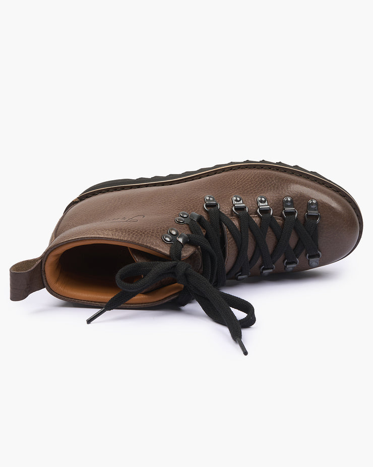 Fracap M120 Magnifico Leather Boots - Smog / Black Ripple Sole | Fracap Boots | JEANSTORE