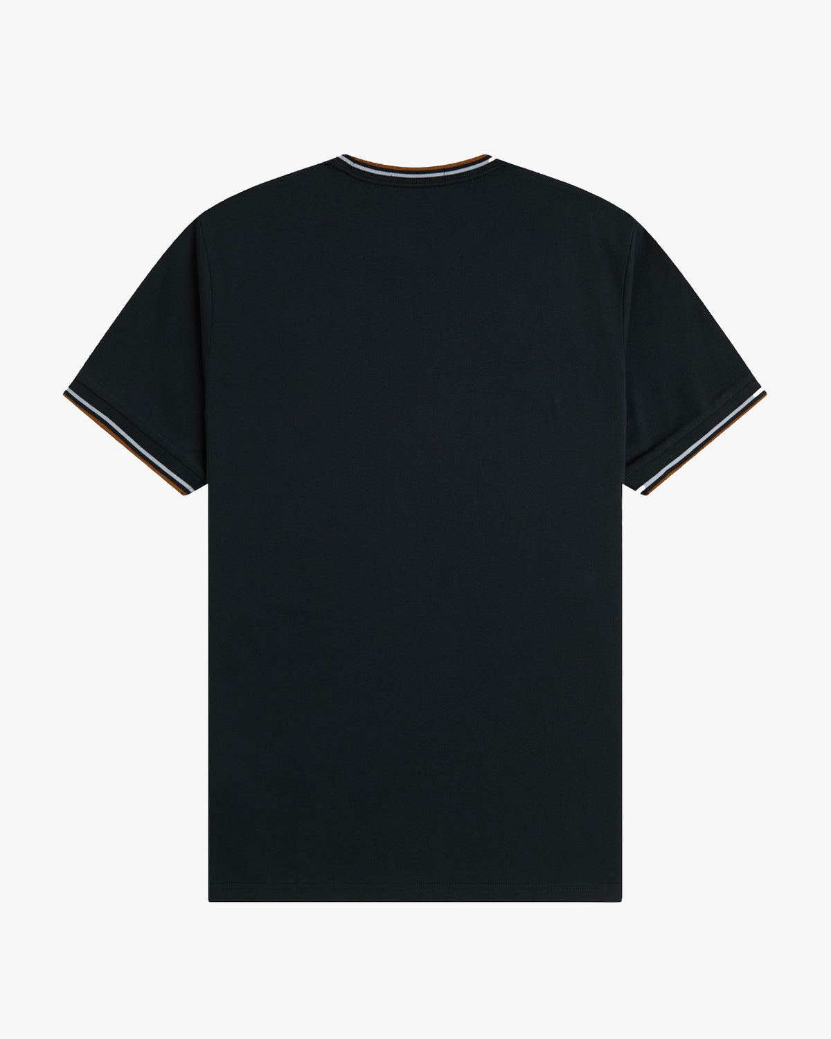 Fred Perry Twin Tipped T Shirt - Night Green / Dusky Blue / Dark Caramel