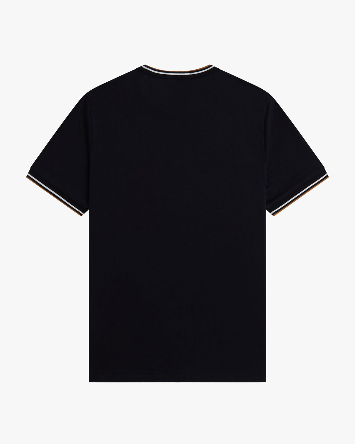 Fred Perry Twin Tipped T Shirt - Black | Fred Perry T Shirts | JEANSTORE