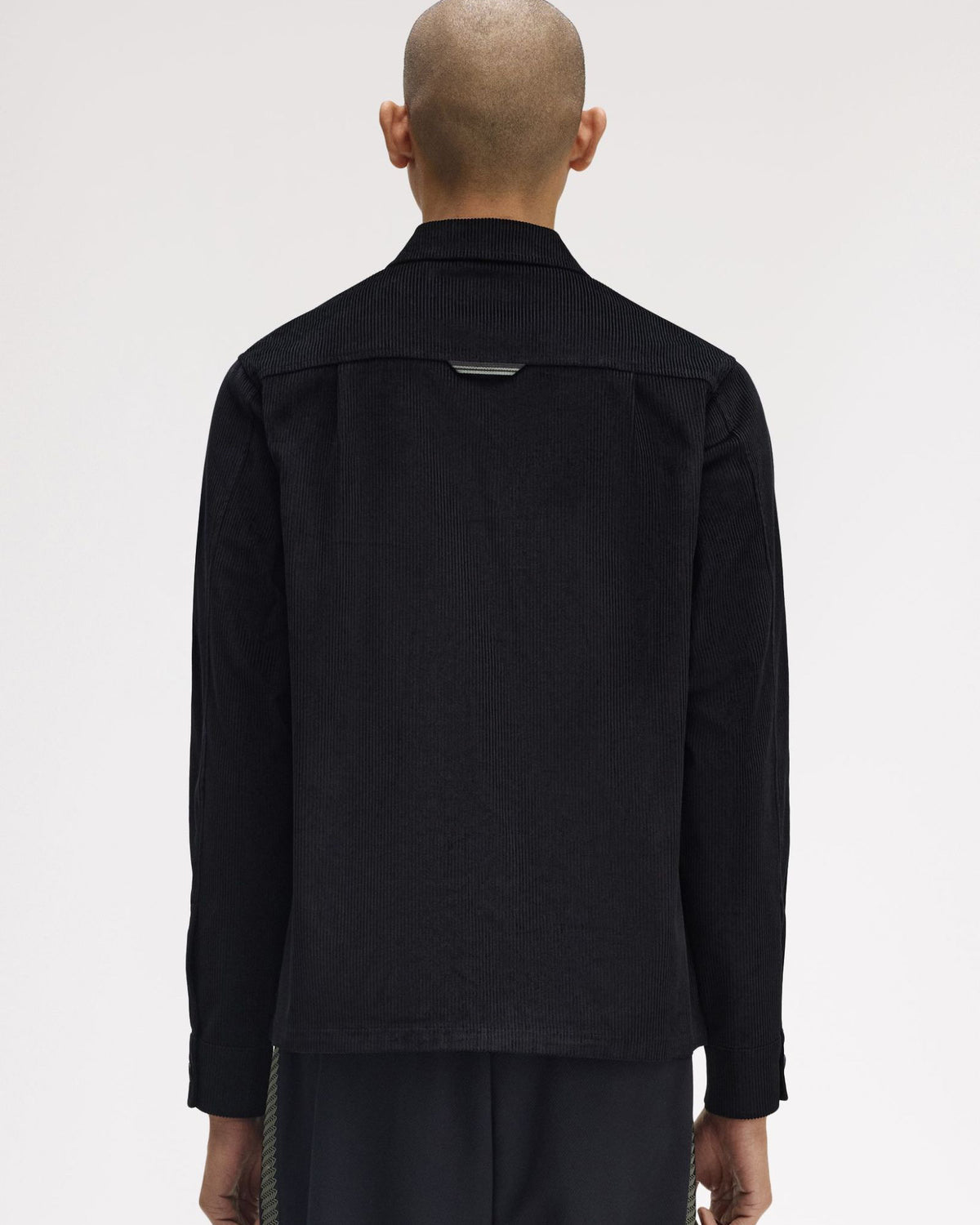 Fred Perry Corduroy Overshirt - Black