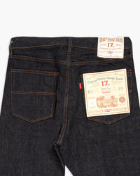 Big John M1801 17oz Heavy Gauge Slim Fit Selvedge Mens Jeans - Indigo One Wash | Big John Jeans | JEANSTORE