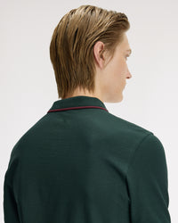 Fred Perry Crepe Pique Polo Shirt - Grassroots