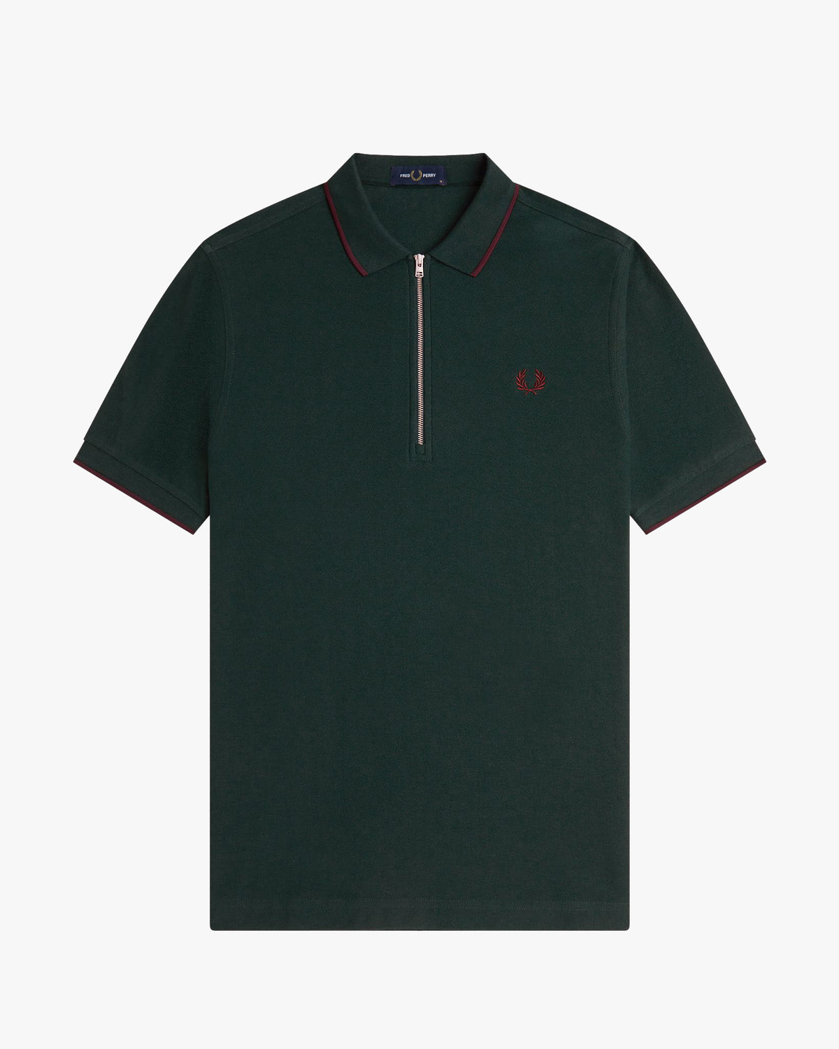 Fred Perry Crepe Pique Polo Shirt - Grassroots