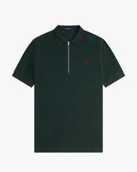 Fred Perry Crepe Pique Polo Shirt - Grassroots