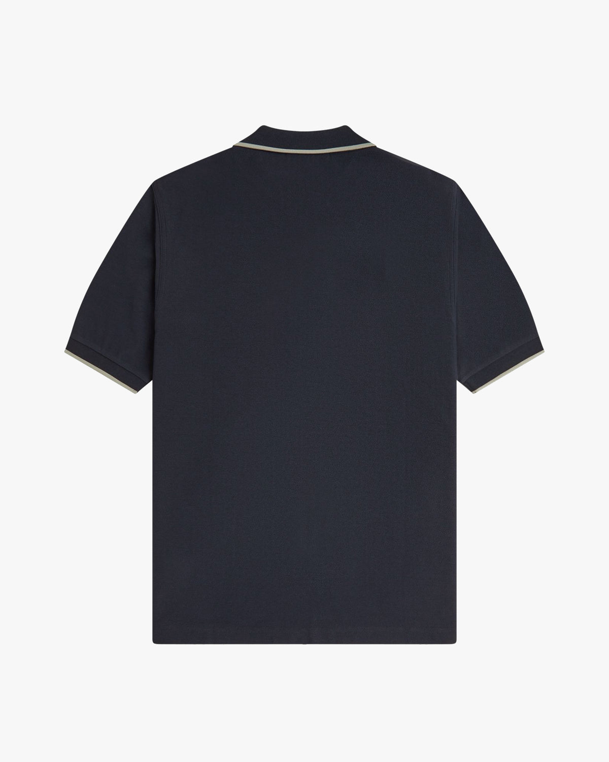 Fred Perry Crepe Pique Polo Shirt - Navy