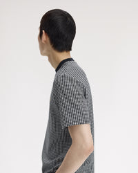 Fred Perry Chequerboard T-Shirt - Black