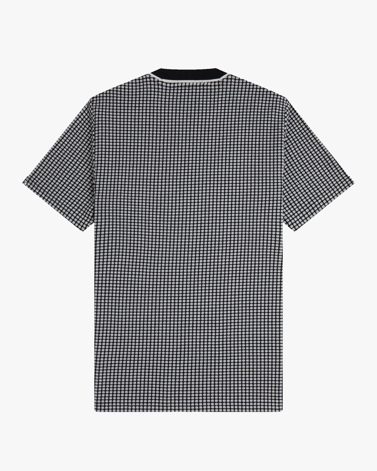 Fred Perry Chequerboard T-Shirt - Black