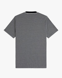 Fred Perry Chequerboard T-Shirt - Black