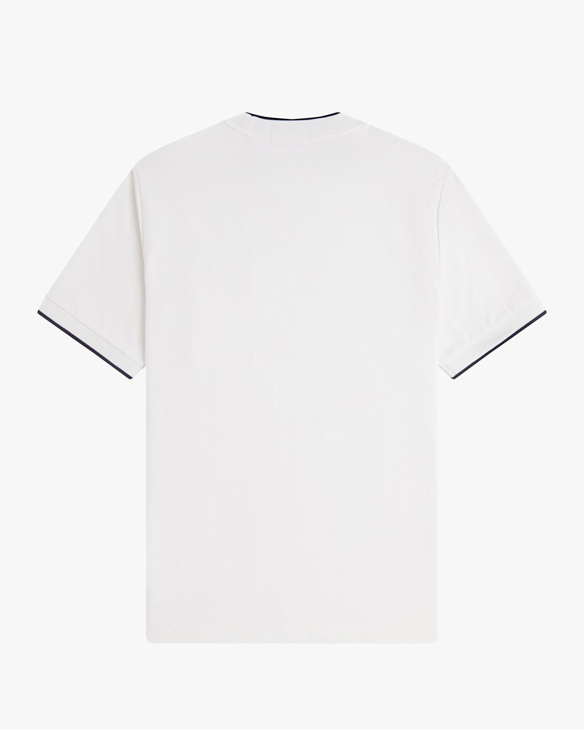 Fred Perry Pocket Detail Pique T-Shirt - Snow White