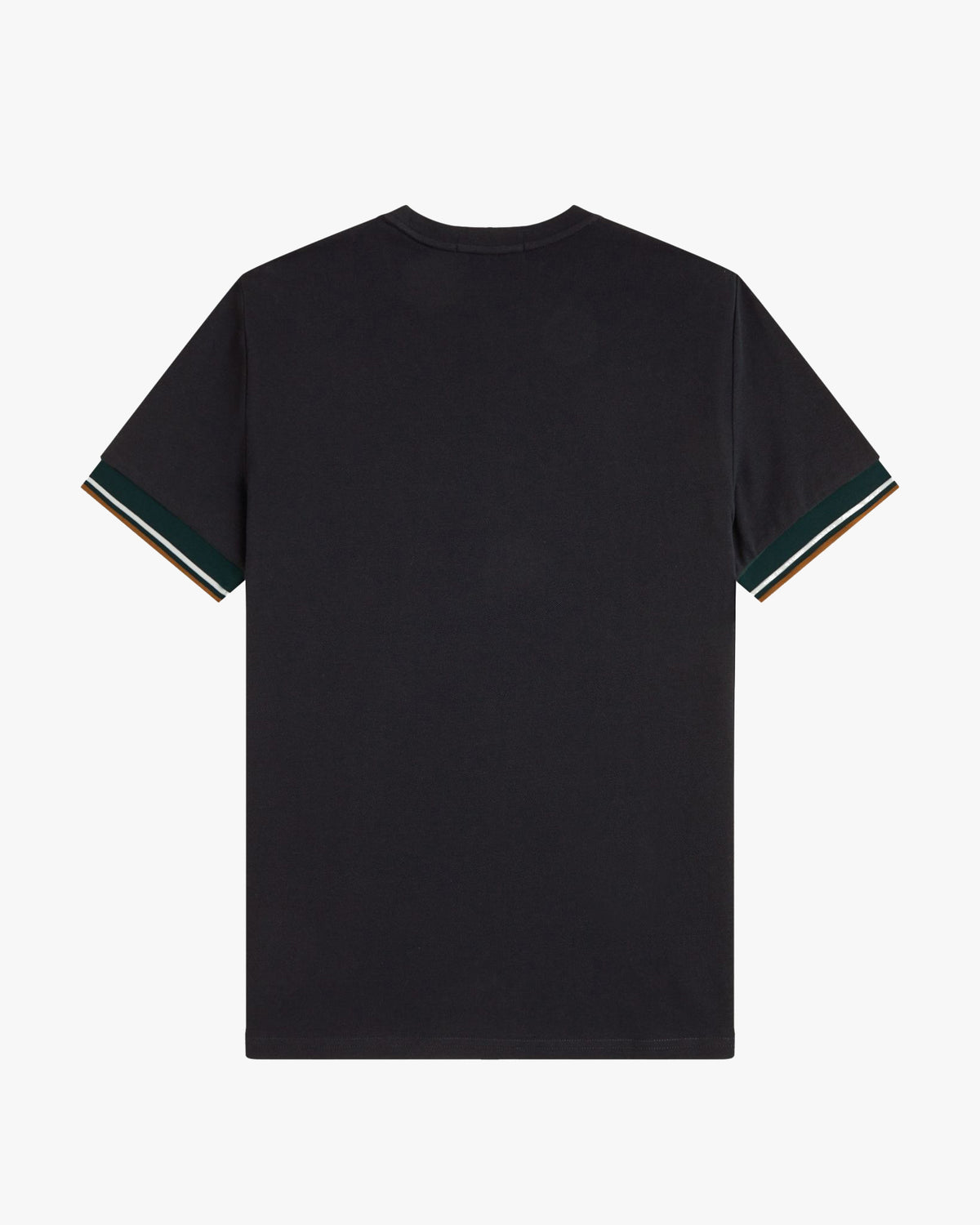 Fred Perry Twin Tipped Cuff T-Shirt - Black