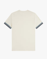 Fred Perry Twin Tipped Cuff T-Shirt - Ecru