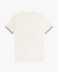 Fred Perry Twin Tipped Cuff T-Shirt - Ecru
