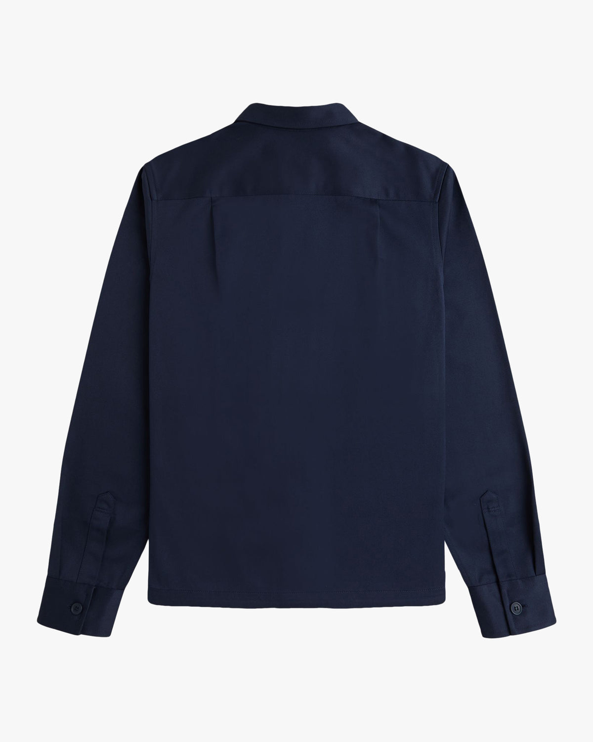 Fred Perry Twill Overshirt - Dark Airforce