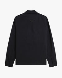 Fred Perry Ripstop Pocket Overshirt - Black | Fred Perry Shirts | JEANSTORE