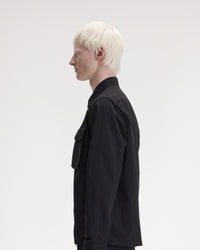 Fred Perry Ripstop Pocket Overshirt - Black | Fred Perry Shirts | JEANSTORE