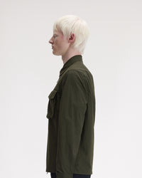 Fred Perry Ripstop Pocket Overshirt - Hunting Green | Fred Perry Shirts | JEANSTORE