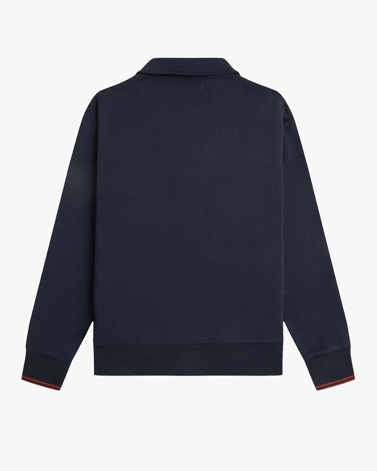 Fred Perry Half Zip Collared Sweat - Navy