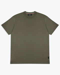 Replay Crew Neck Tee - Mud Green