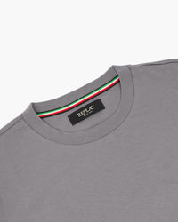 Replay Crew Neck Tee - Lead Grey | Replay T Shirts | JEANSTORE