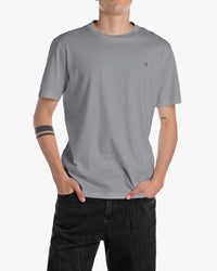 Replay Crew Neck Tee - Lead Grey | Replay T Shirts | JEANSTORE