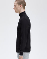 Fred Perry Half Zip Sweatshirt - Black | Fred Perry Sweaters & Knitwear | JEANSTORE