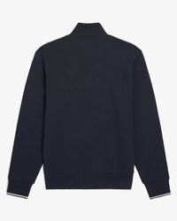 Fred Perry Half Zip Sweatshirt - Navy | Fred Perry Sweaters & Knitwear | JEANSTORE