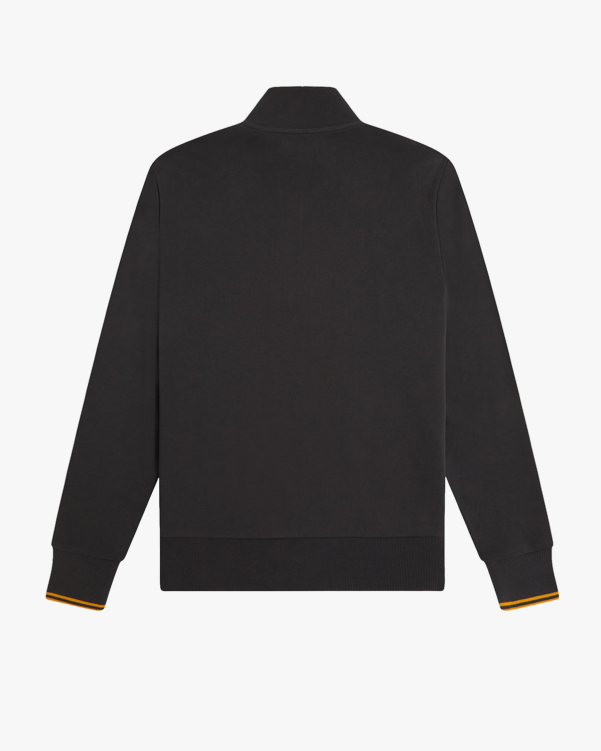 Fred Perry Half Zip Sweatshirt - Anchor Grey / Golden