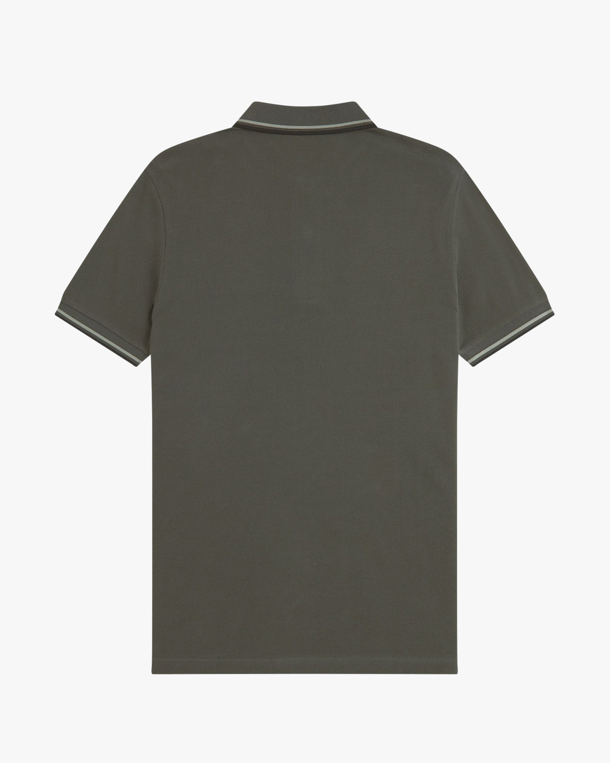 Fred Perry Twin Tipped Polo Shirt - Field Green / Seagrass / Black
