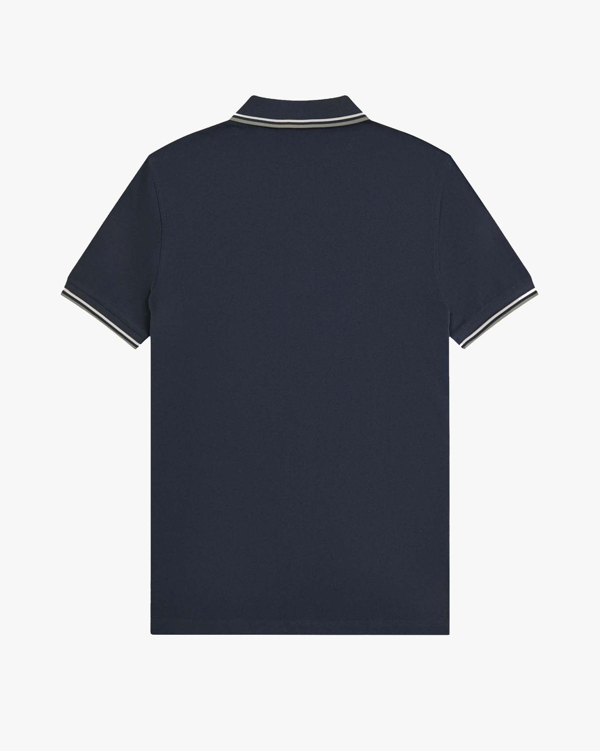 Fred Perry Twin Tipped Polo Shirt - Dark Airforce / Ecru / Seagrass | Fred Perry Polo Shirts | Jeanstore