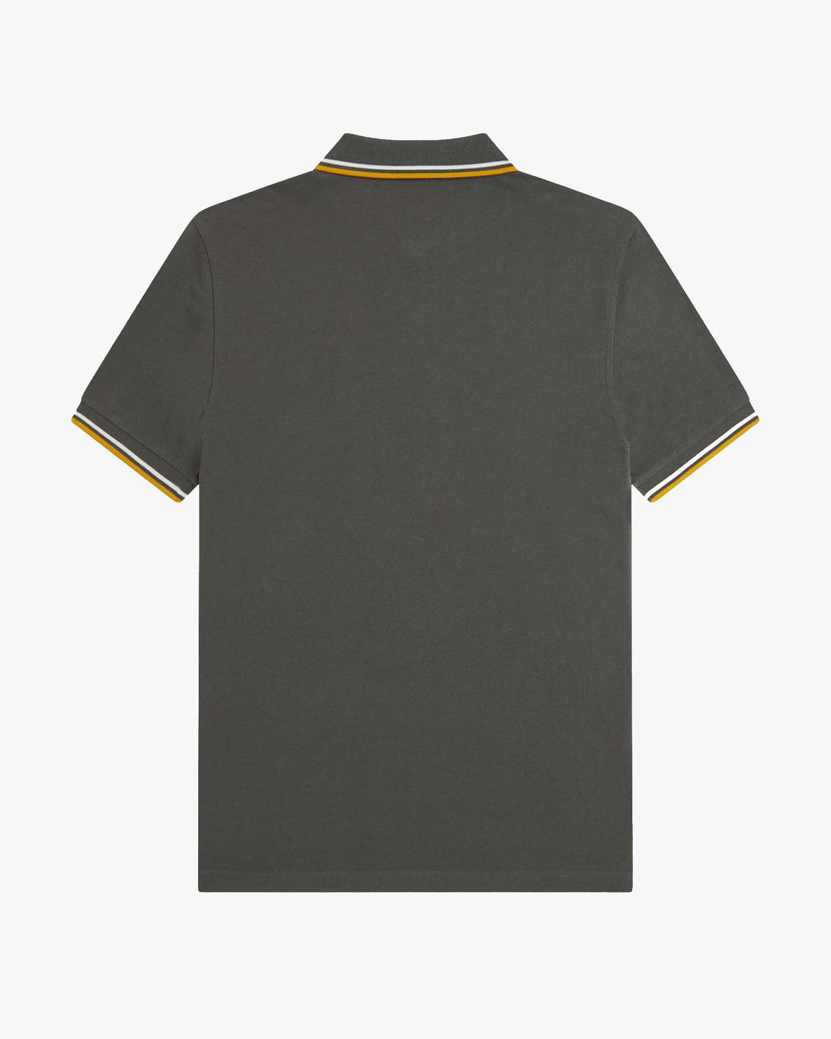 Fred Perry Twin Tipped Polo Shirt - Field Green / Ecru / Golden